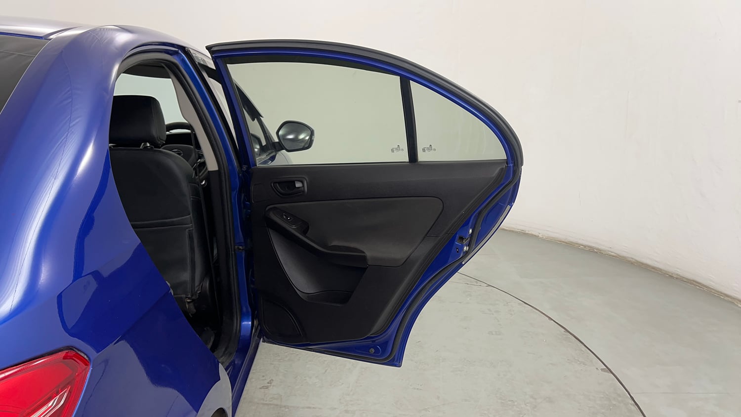 Used 2014 Tata Zest XM Petrol Petrol Manual interior RIGHT REAR DOOR OPEN VIEW