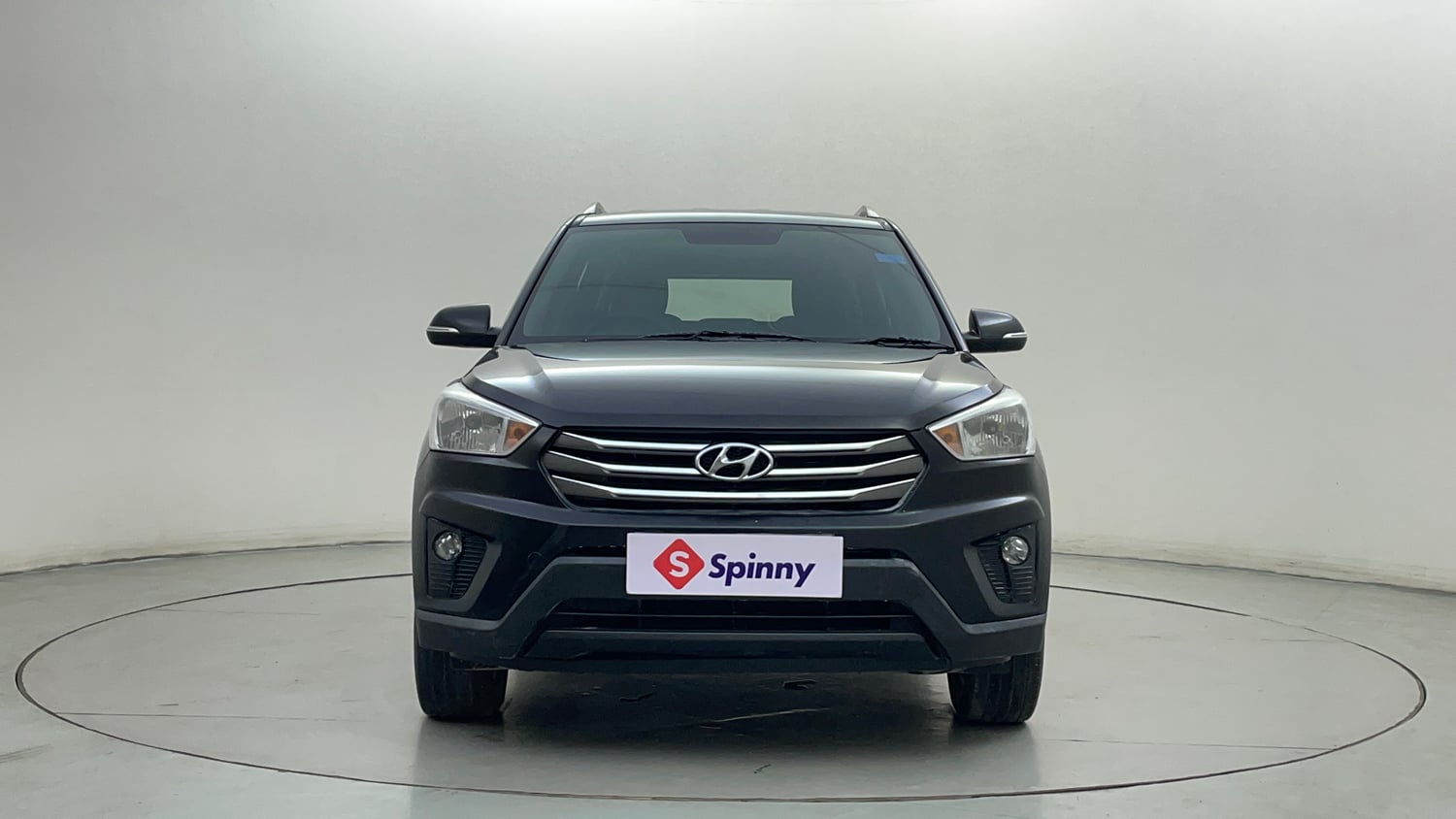 Used 2018 Hyundai Creta 1.6 E+ VTVT Petrol + CNG (Outside Fitted) Cng Manual exterior FRONT VIEW