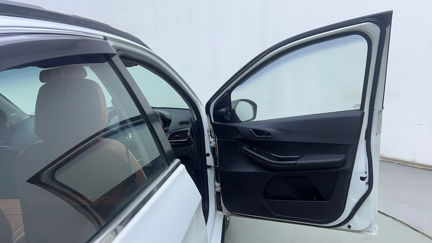 Used 2021 Tata Tiago NRG XZ MT Petrol Manual interior RIGHT FRONT DOOR OPEN VIEW