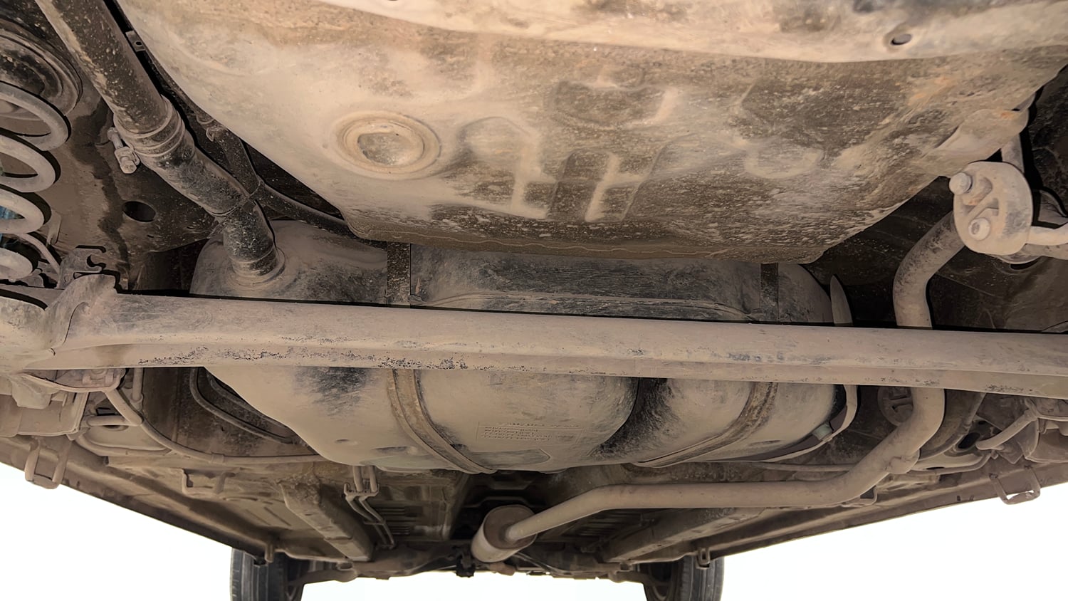Used 2015 Maruti Suzuki Celerio VXi Petrol Manual extra REAR UNDERBODY VIEW (TAKEN FROM REAR)