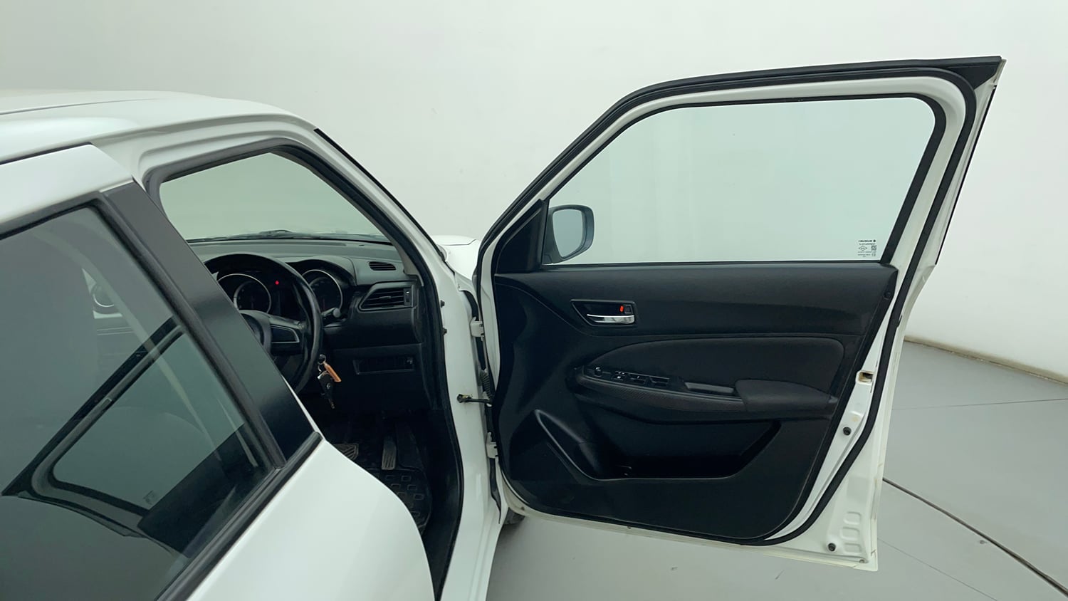 Used 2020 Maruti Suzuki Swift VXi AMT Petrol Automatic interior RIGHT FRONT DOOR OPEN VIEW