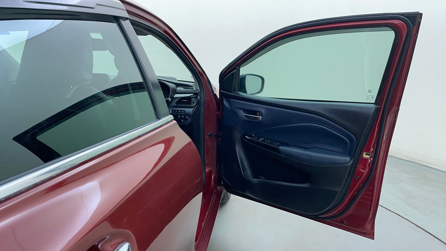 Used 2022 Maruti Suzuki Baleno Alpha MT Petrol Manual interior RIGHT FRONT DOOR OPEN VIEW