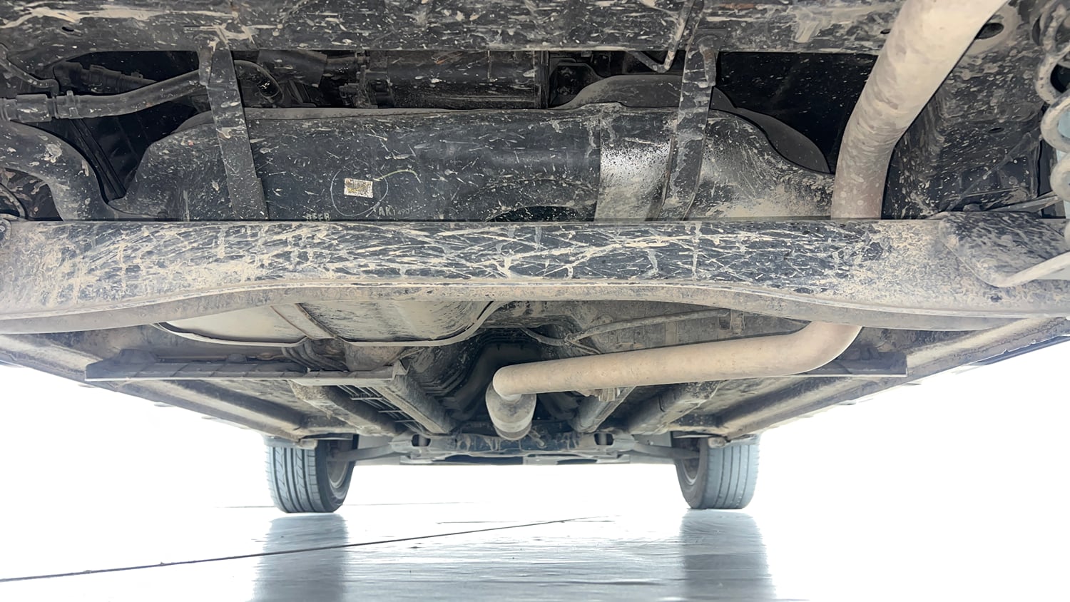 Used 2022 Kia Seltos GTX Plus 1.4 Petrol Manual extra REAR UNDERBODY VIEW (TAKEN FROM REAR)