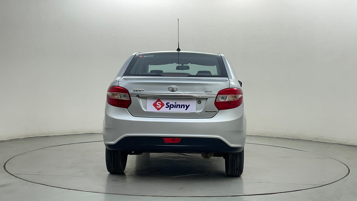 Used 2015 Tata Zest XM Petrol Petrol Manual exterior BACK VIEW