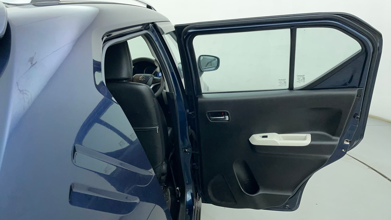 Used 2022 Maruti Suzuki Ignis Alpha 1.2 MT Petrol Manual interior RIGHT REAR DOOR OPEN VIEW