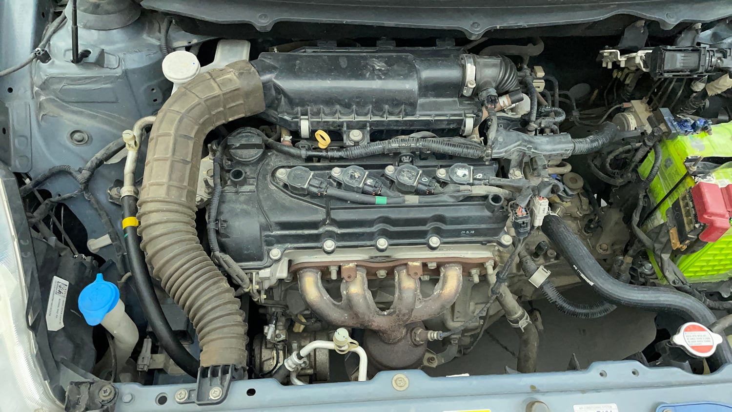 Used 2018 Maruti Suzuki Baleno Zeta 1.2 Petrol Manual engine ENGINE RIGHT SIDE VIEW