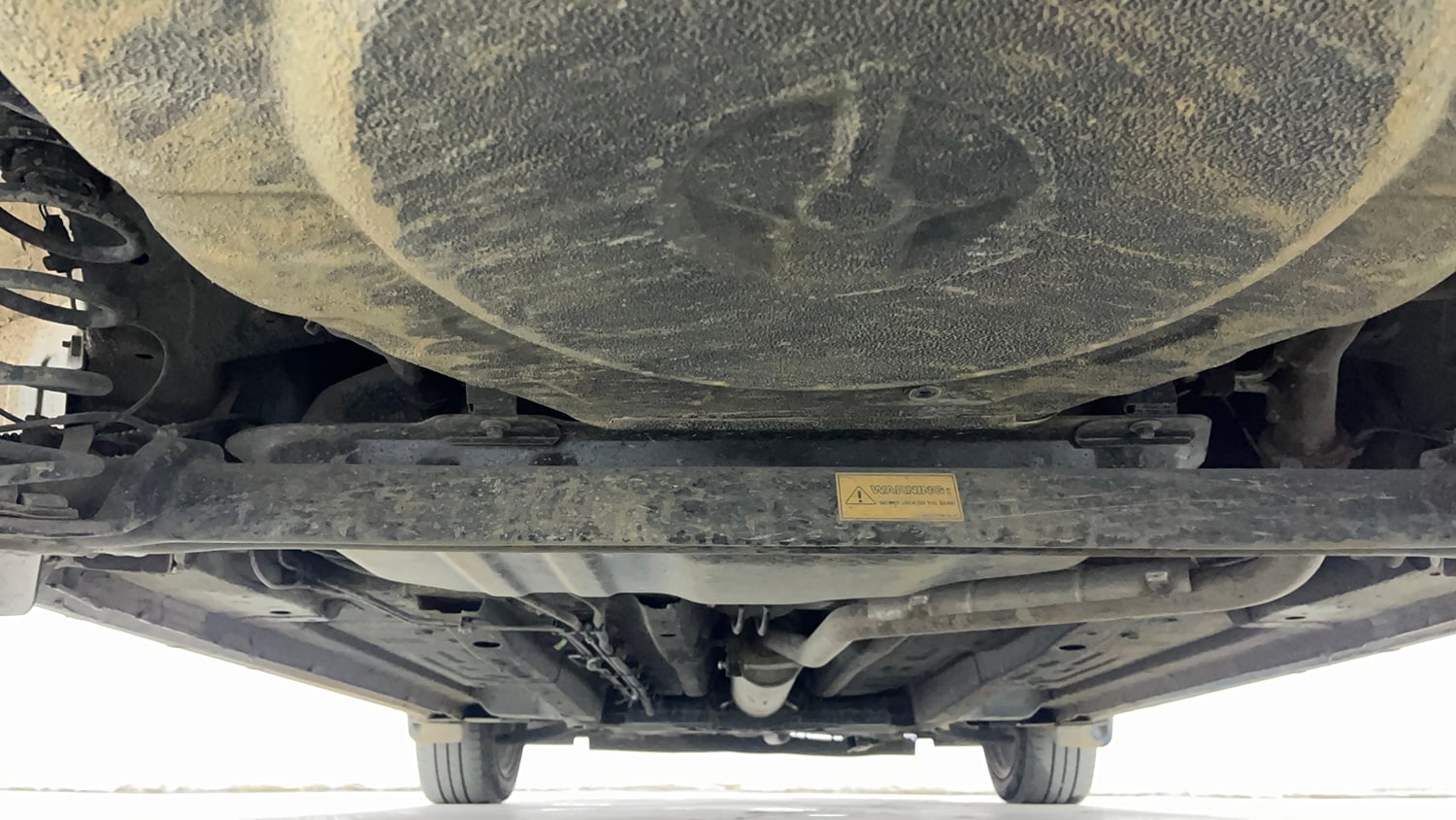 Used 2024 Tata Altroz XZA Plus (S) Lux Petrol Petrol Automatic extra REAR UNDERBODY VIEW (TAKEN FROM REAR)