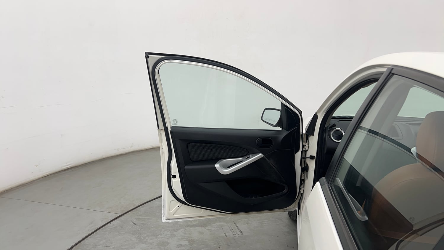 Used 2014 Ford Figo Duratec Petrol ZXI 1.2 Petrol Manual interior LEFT FRONT DOOR OPEN VIEW