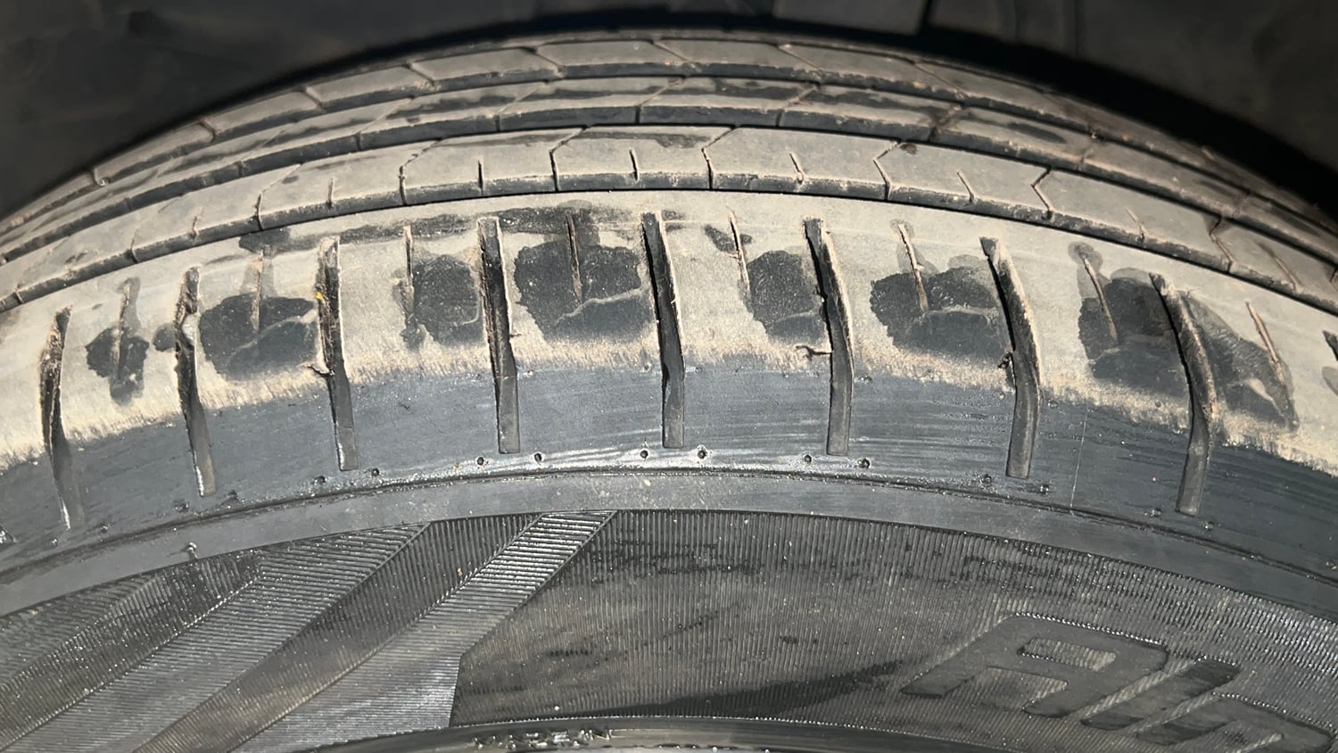 Used 2019 Honda WR-V VX MT Petrol Petrol Manual tyres LEFT FRONT TYRE TREAD VIEW