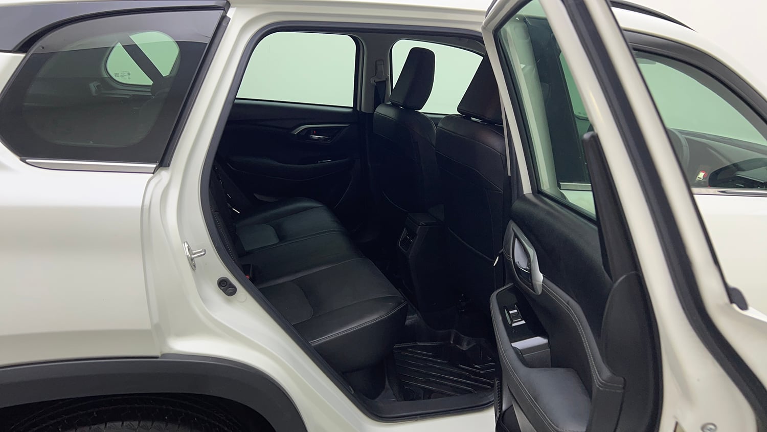 Used 2024 Toyota Urban Cruiser Hyryder V AT NeoDrive Petrol Automatic interior RIGHT SIDE REAR DOOR CABIN VIEW