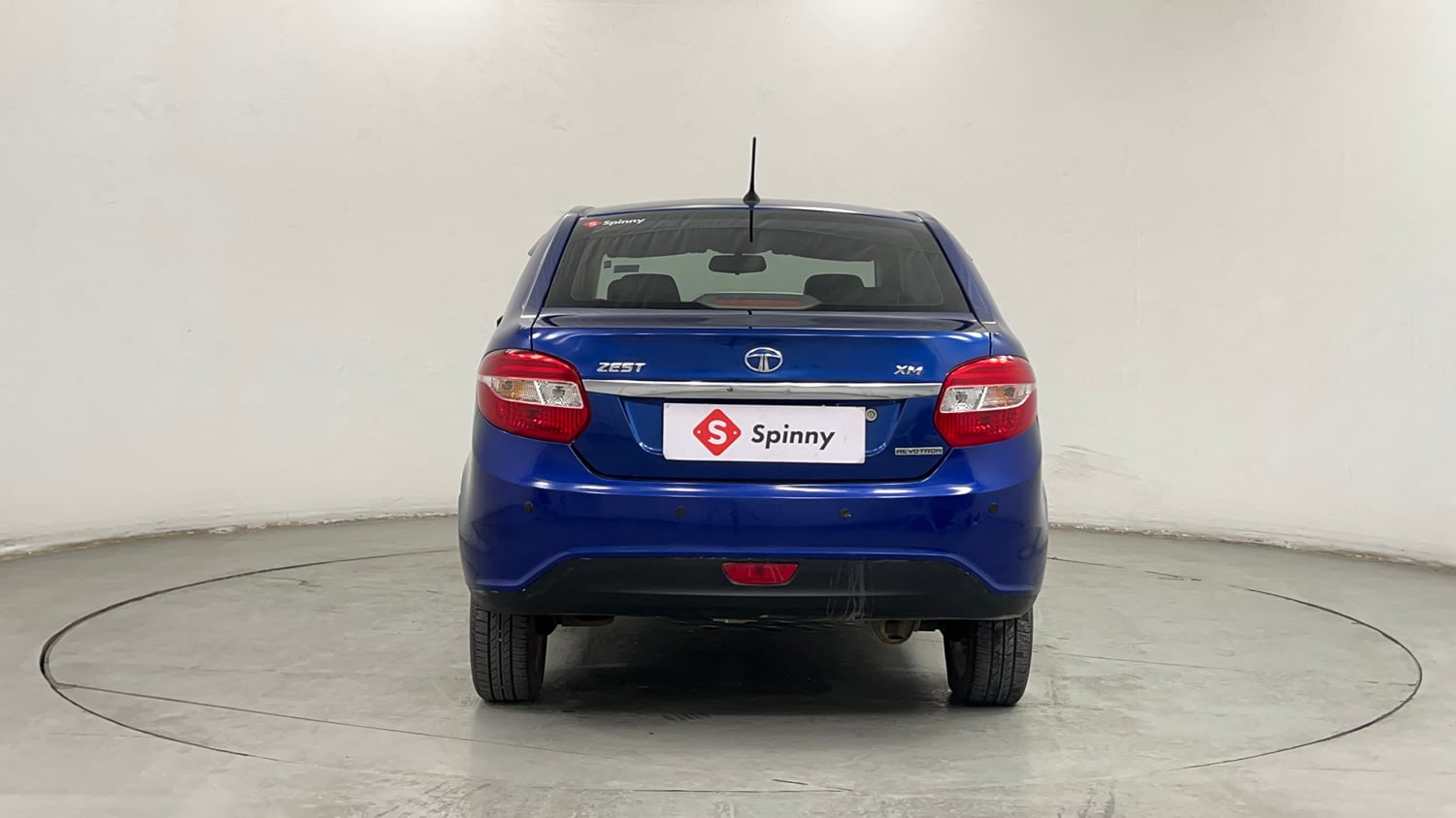 Used 2014 Tata Zest XM Petrol Petrol Manual exterior BACK VIEW