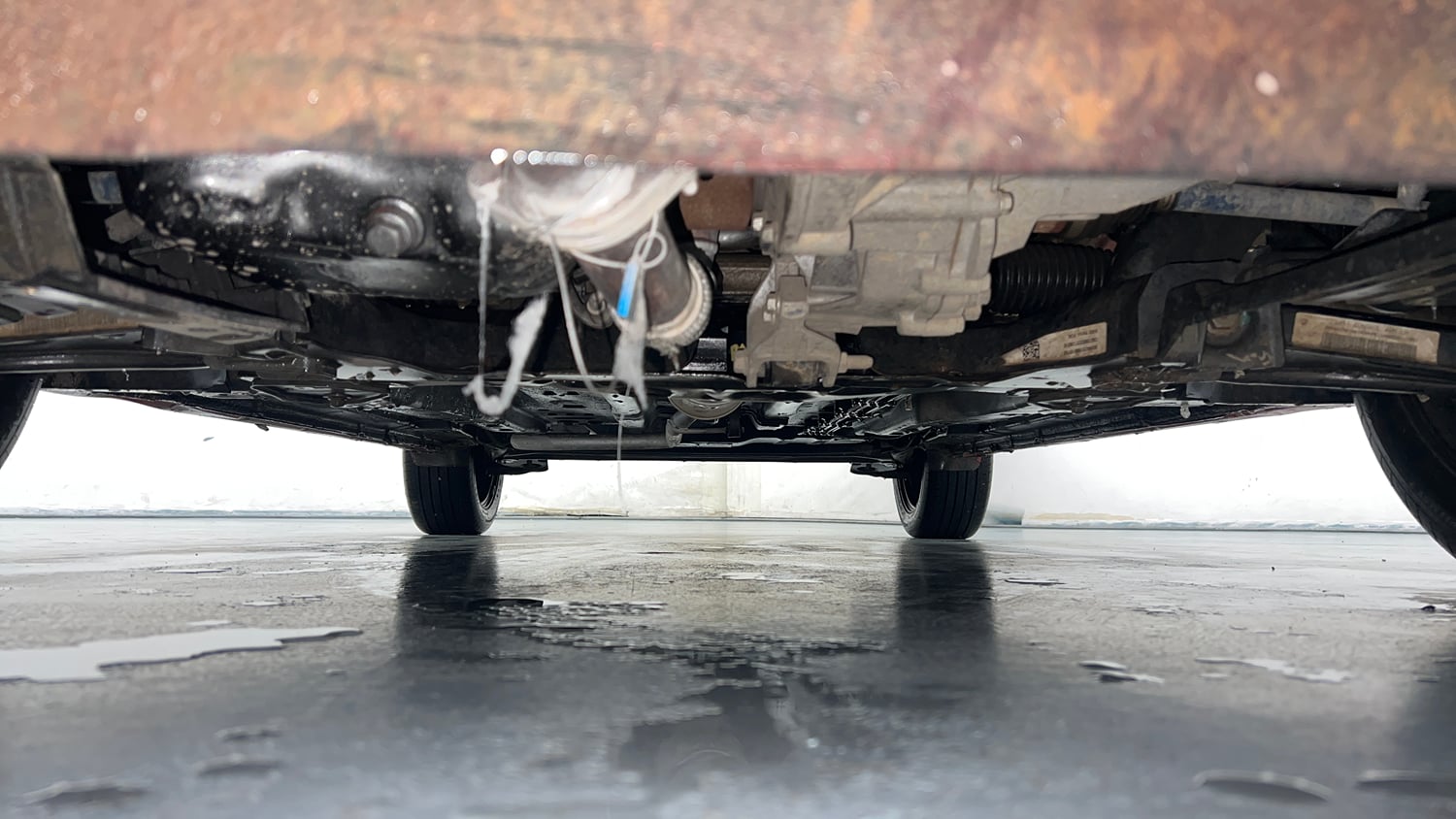Used 2021 Maruti Suzuki Alto 800 LXi CNG Cng Manual extra FRONT LEFT UNDERBODY VIEW