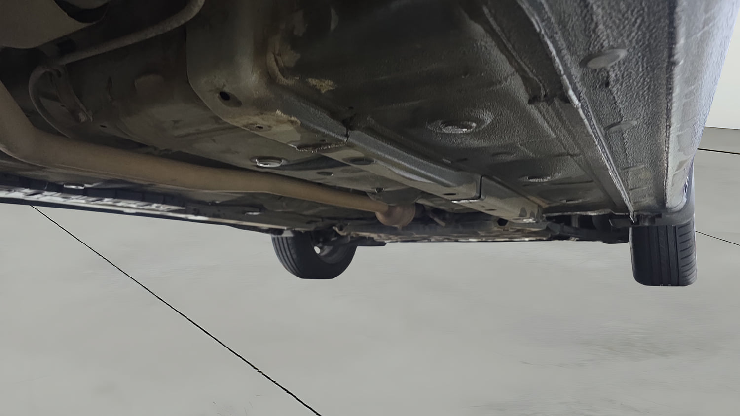 Used 2021 Hyundai Grand i10 Nios Asta 1.2 Kappa VTVT Petrol Manual extra REAR RIGHT UNDERBODY VIEW