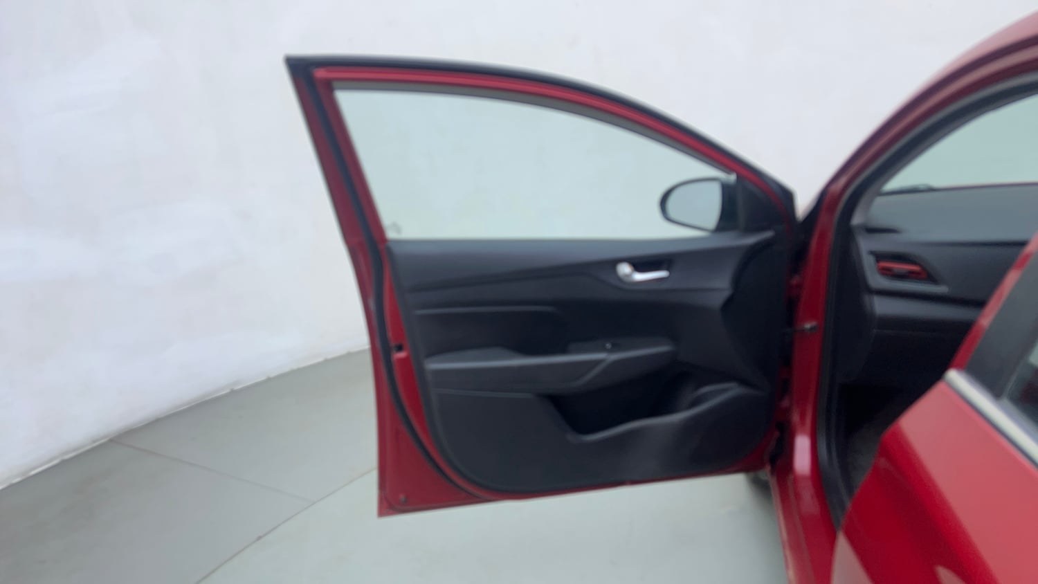 Used 2021 Hyundai Verna SX (O) 1.0 Turbo DCT Petrol Automatic interior LEFT FRONT DOOR OPEN VIEW
