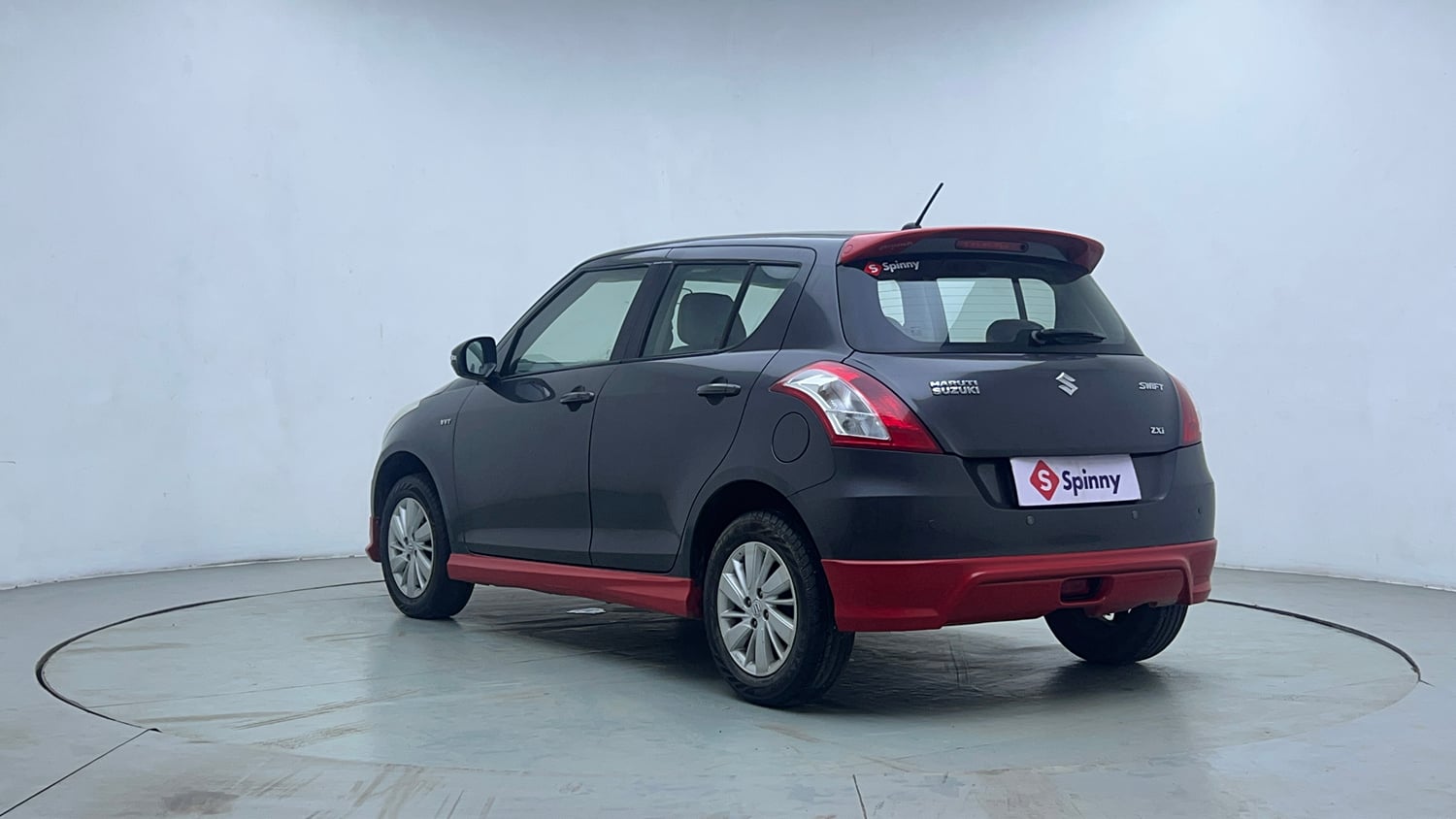 Used 2017 Maruti Suzuki Swift ZXi Petrol Manual exterior LEFT REAR CORNER VIEW