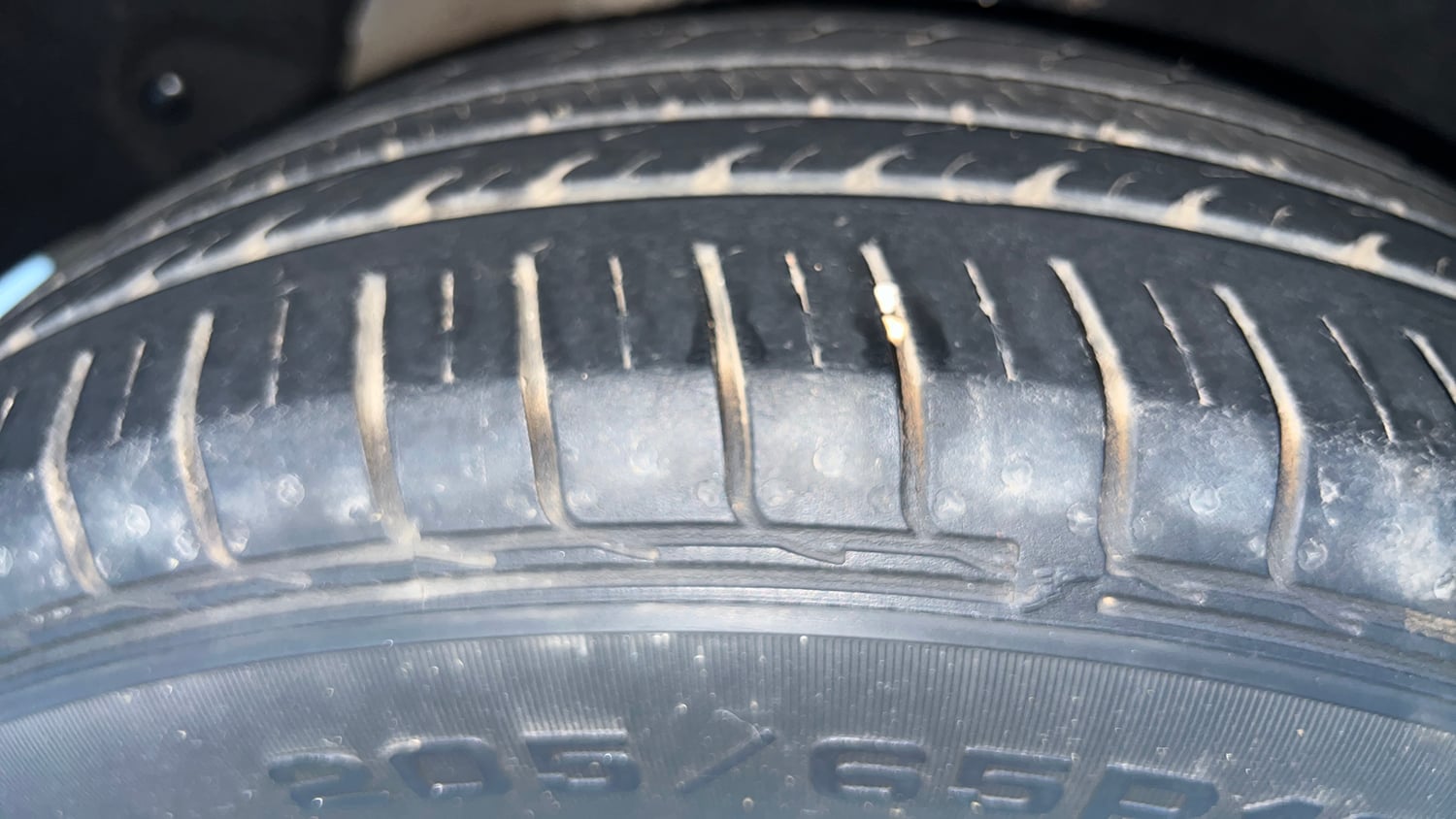 Used 2019 Hyundai Creta SX 1.6 Petrol Petrol Manual tyres RIGHT REAR TYRE TREAD VIEW