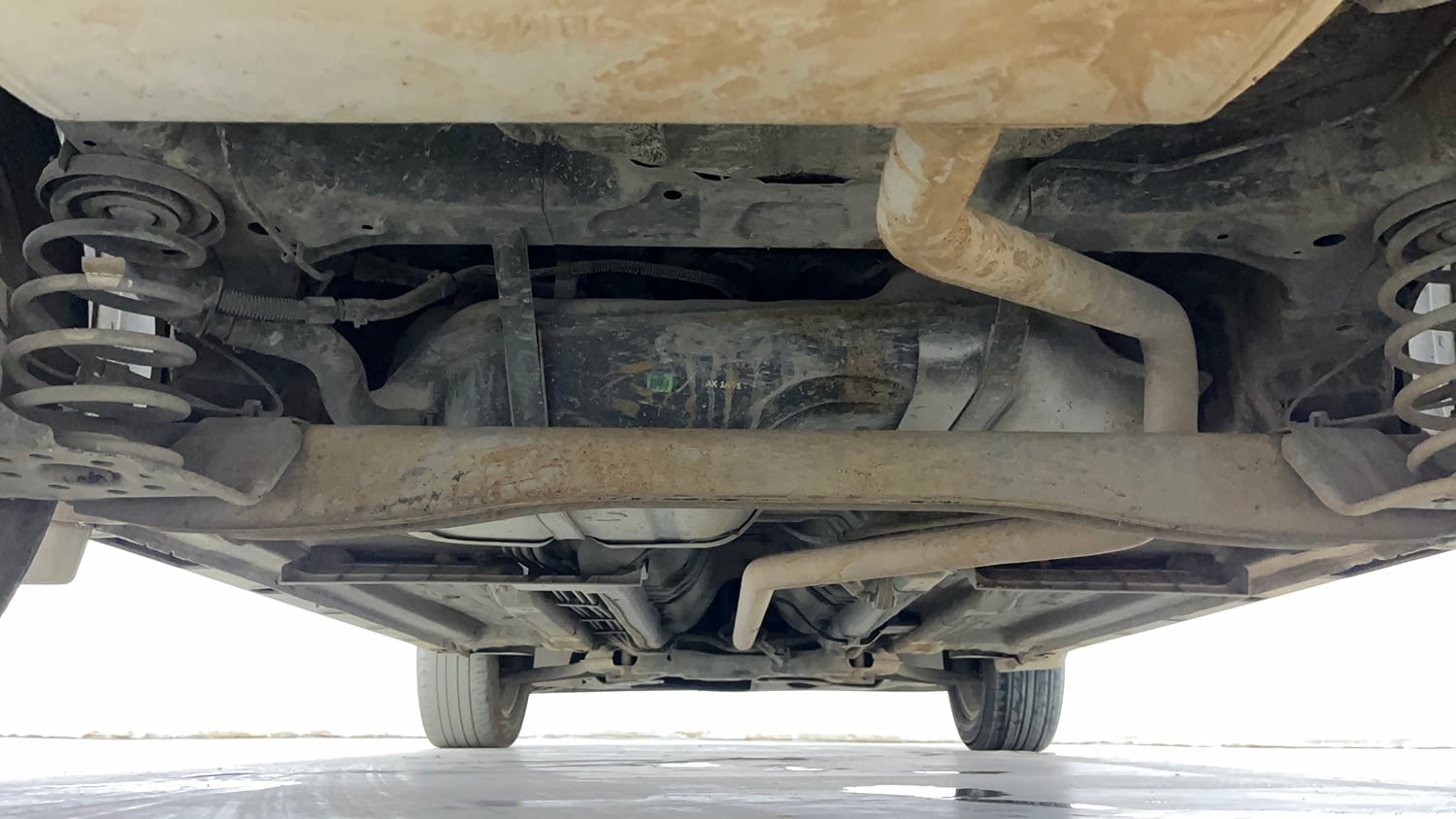 Used 2021 Kia Seltos HTX 1.5 Diesel Diesel Manual extra REAR UNDERBODY VIEW (TAKEN FROM REAR)
