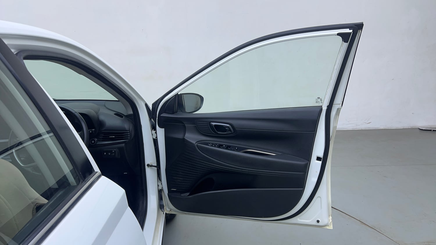 Used 2021 Hyundai New i20 Asta (O) 1.0 Turbo DCT Petrol Automatic interior RIGHT FRONT DOOR OPEN VIEW