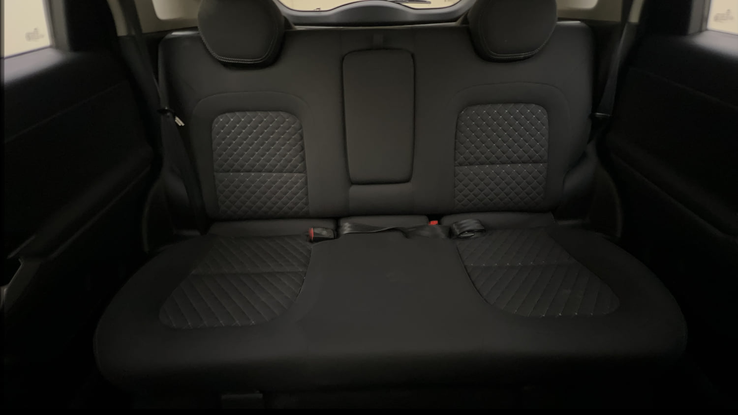 Used 2022 Tata Harrier XT Diesel Manual interior REAR SEAT CONDITION VIEW