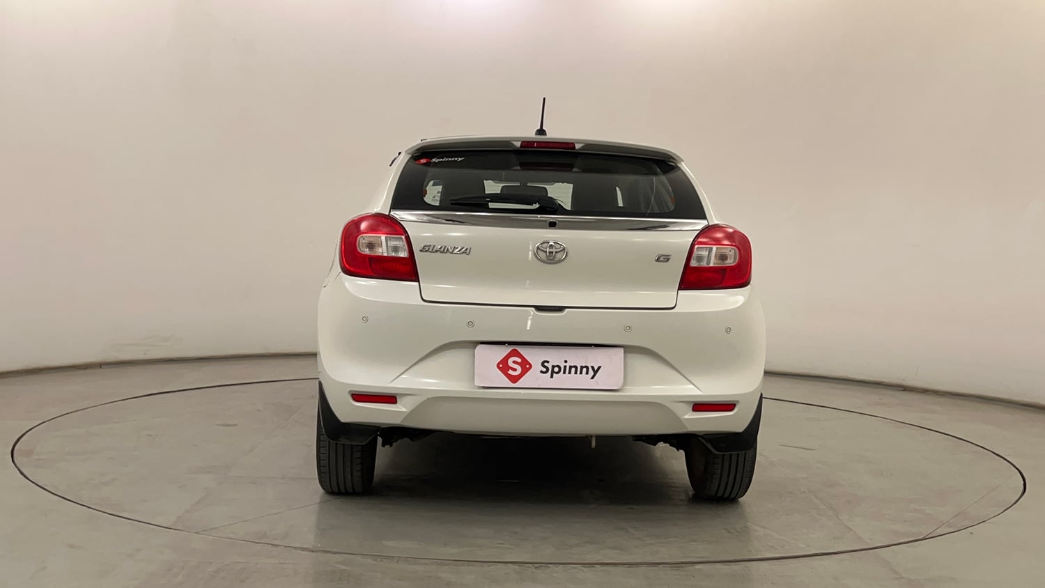 Used 2021 Toyota Glanza G Petrol Manual exterior BACK VIEW