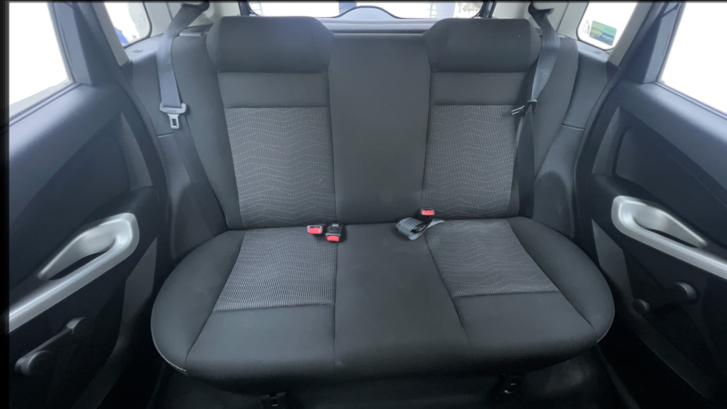 Used 2014 Ford Figo Duratec Petrol ZXI 1.2 Petrol Manual interior REAR SEAT CONDITION VIEW