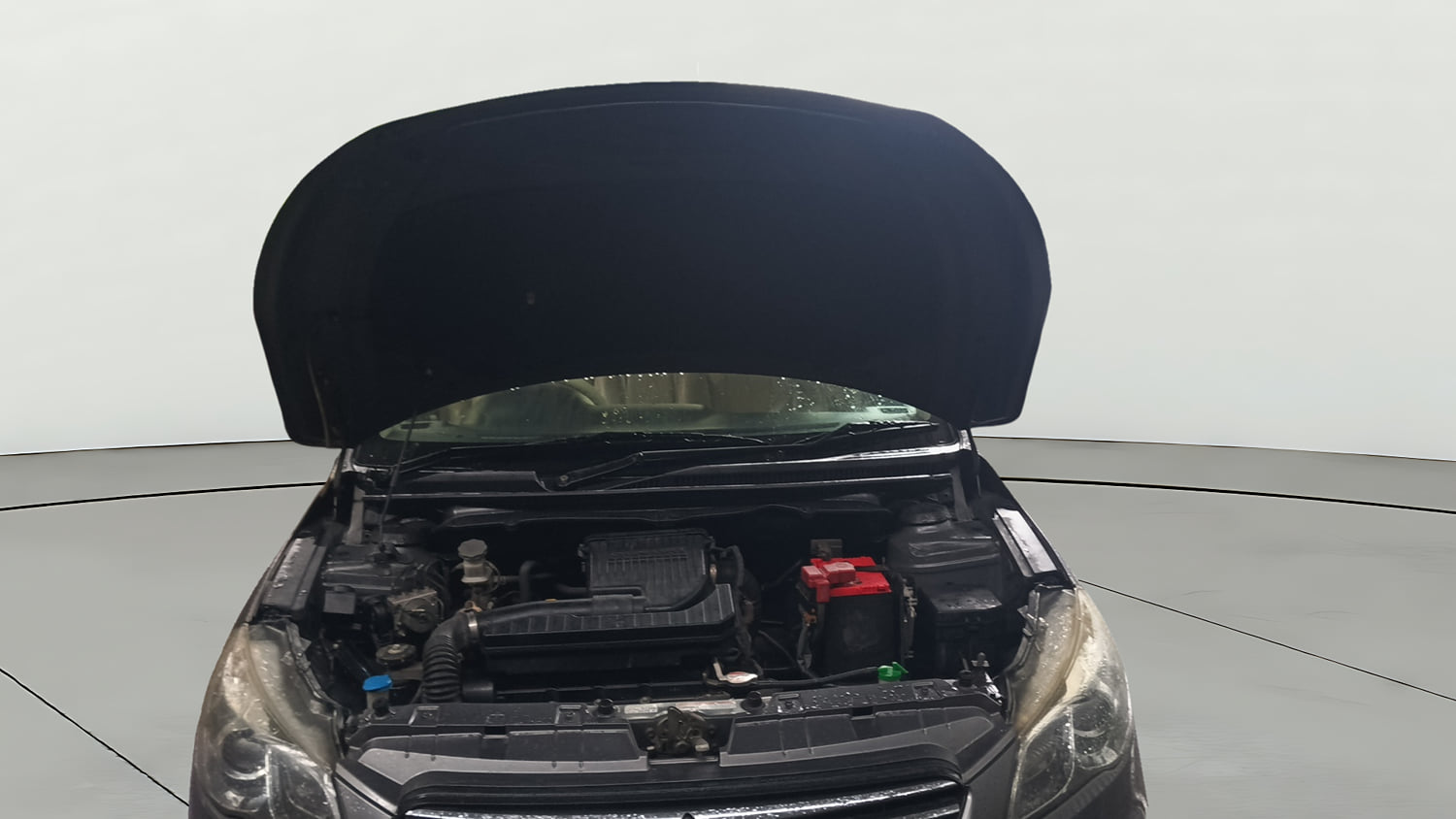 Used 2017 Maruti Suzuki Ciaz Delta 1.4 MT Petrol Manual engine ENGINE & BONNET OPEN FRONT VIEW