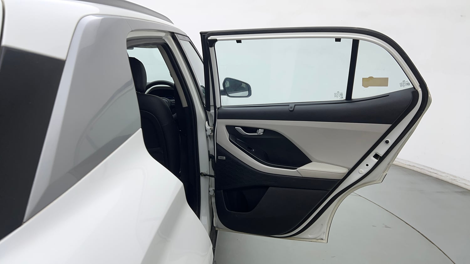 Used 2023 Hyundai Creta SX (O) 1.5 Petrol IVT Petrol Automatic interior RIGHT REAR DOOR OPEN VIEW