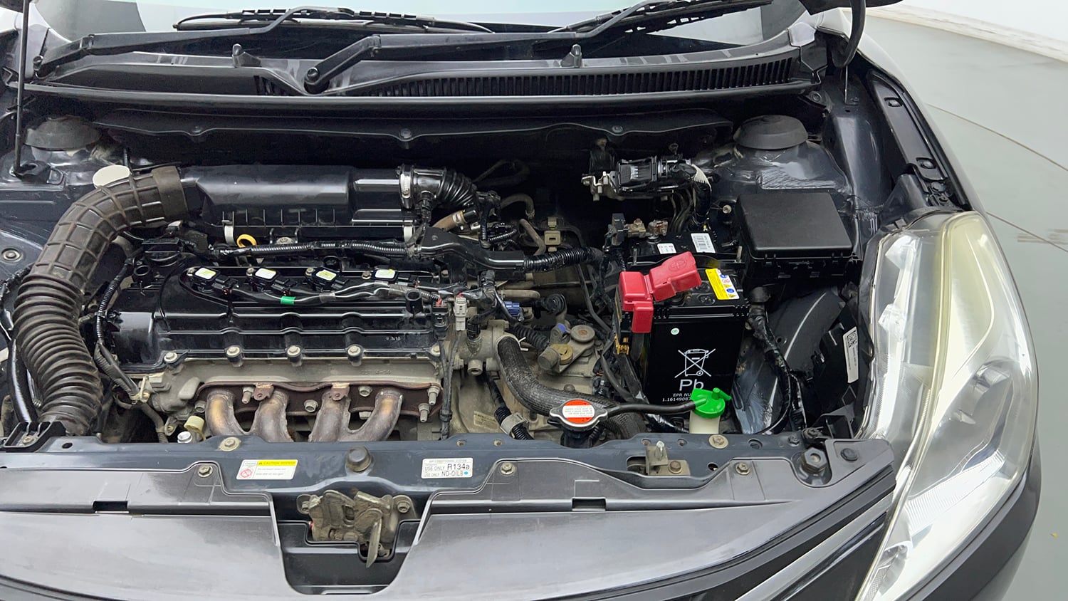 Used 2018 Maruti Suzuki Baleno Delta 1.2 Petrol Manual engine ENGINE LEFT SIDE VIEW