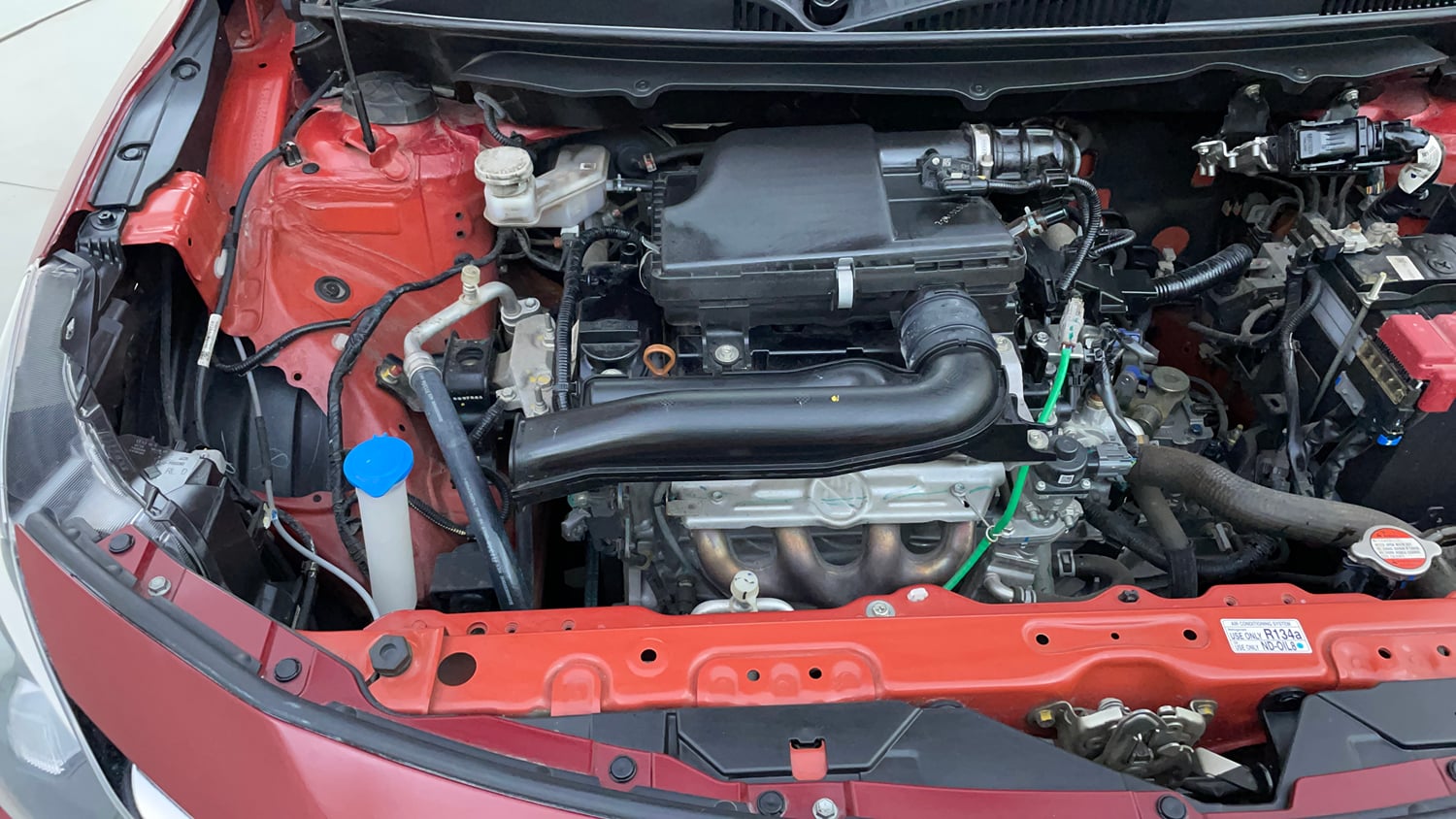 Used 2022 Maruti Suzuki Baleno Alpha MT Petrol Manual engine ENGINE RIGHT SIDE VIEW