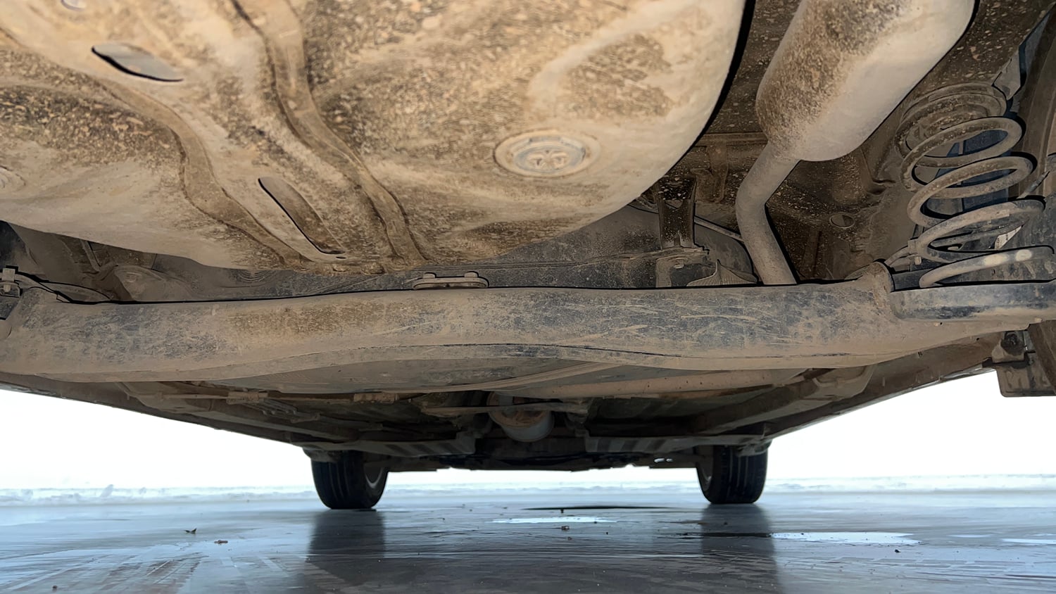 Used 2024 Maruti Suzuki Baleno Zeta MT Petrol Manual extra REAR UNDERBODY VIEW (TAKEN FROM REAR)