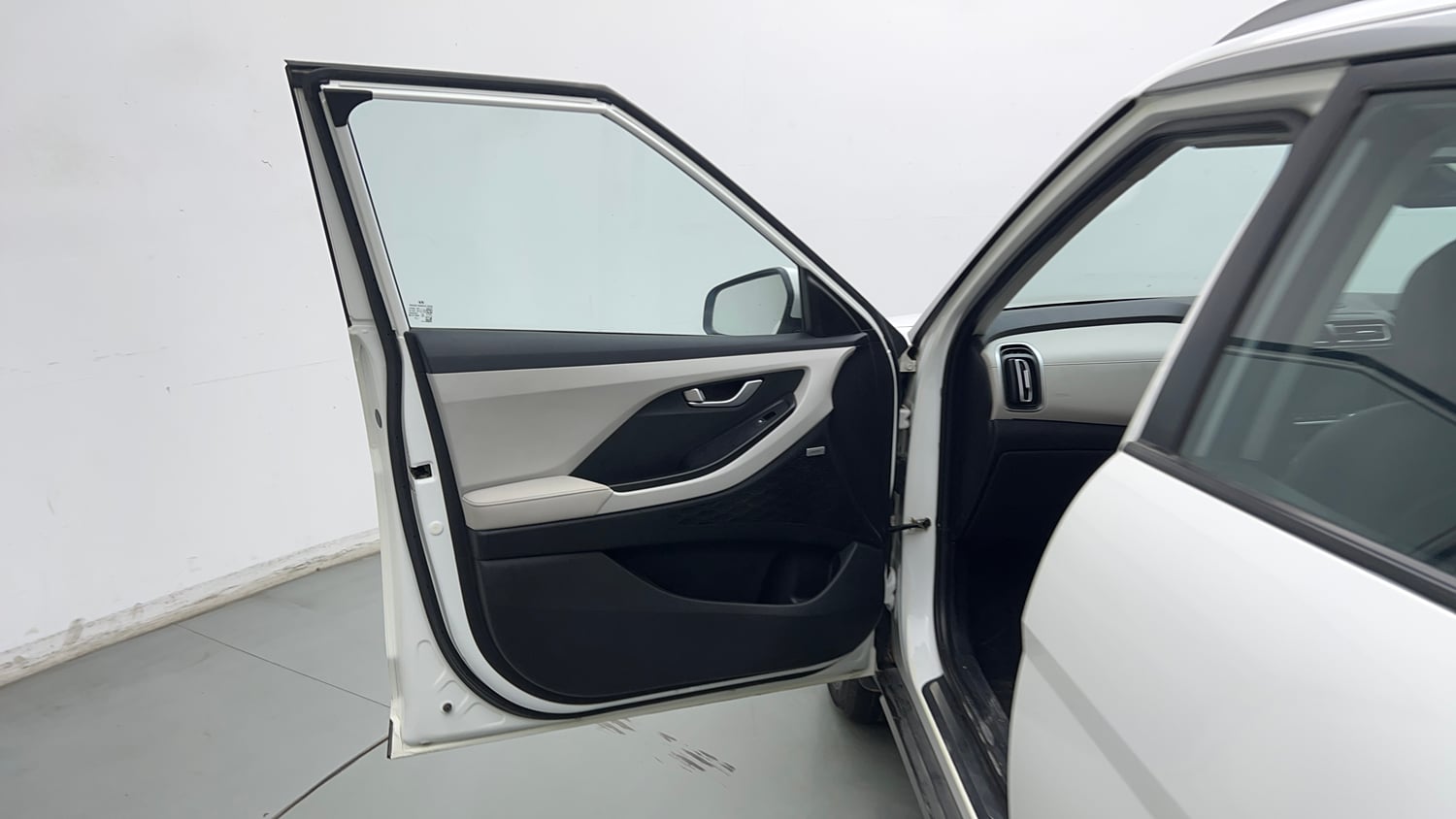 Used 2023 Hyundai Creta SX (O) 1.5 Petrol IVT Petrol Automatic interior LEFT FRONT DOOR OPEN VIEW