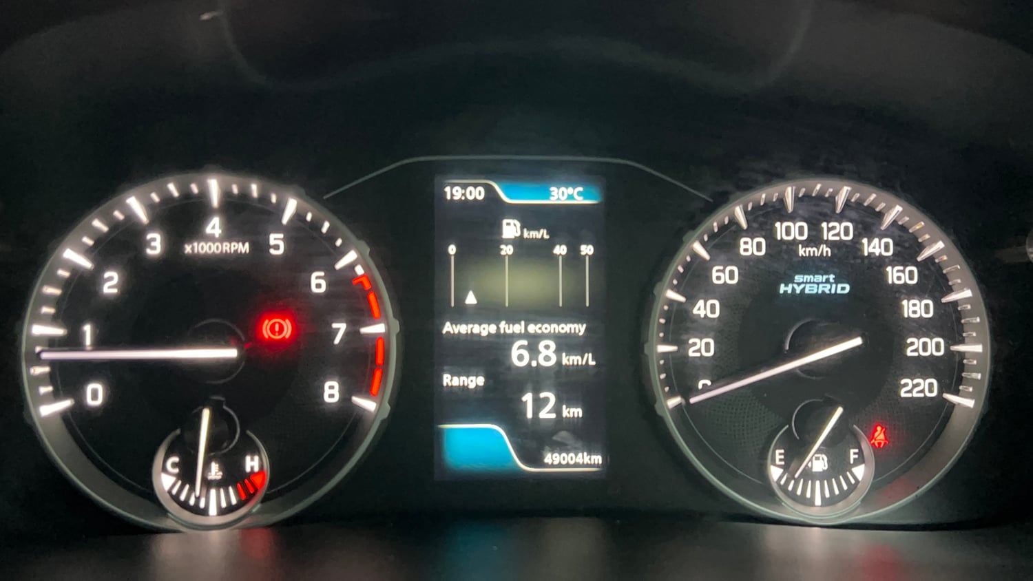 Used 2023 Maruti Suzuki Brezza ZXi Petrol Manual interior CLUSTERMETER VIEW