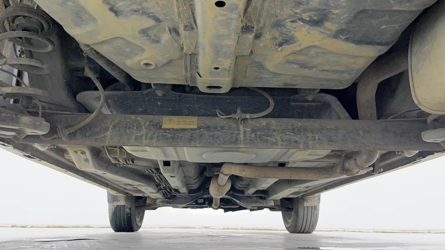 Used 2020 Tata Nexon XZA Plus (O) Petrol Automatic extra REAR UNDERBODY VIEW (TAKEN FROM REAR)
