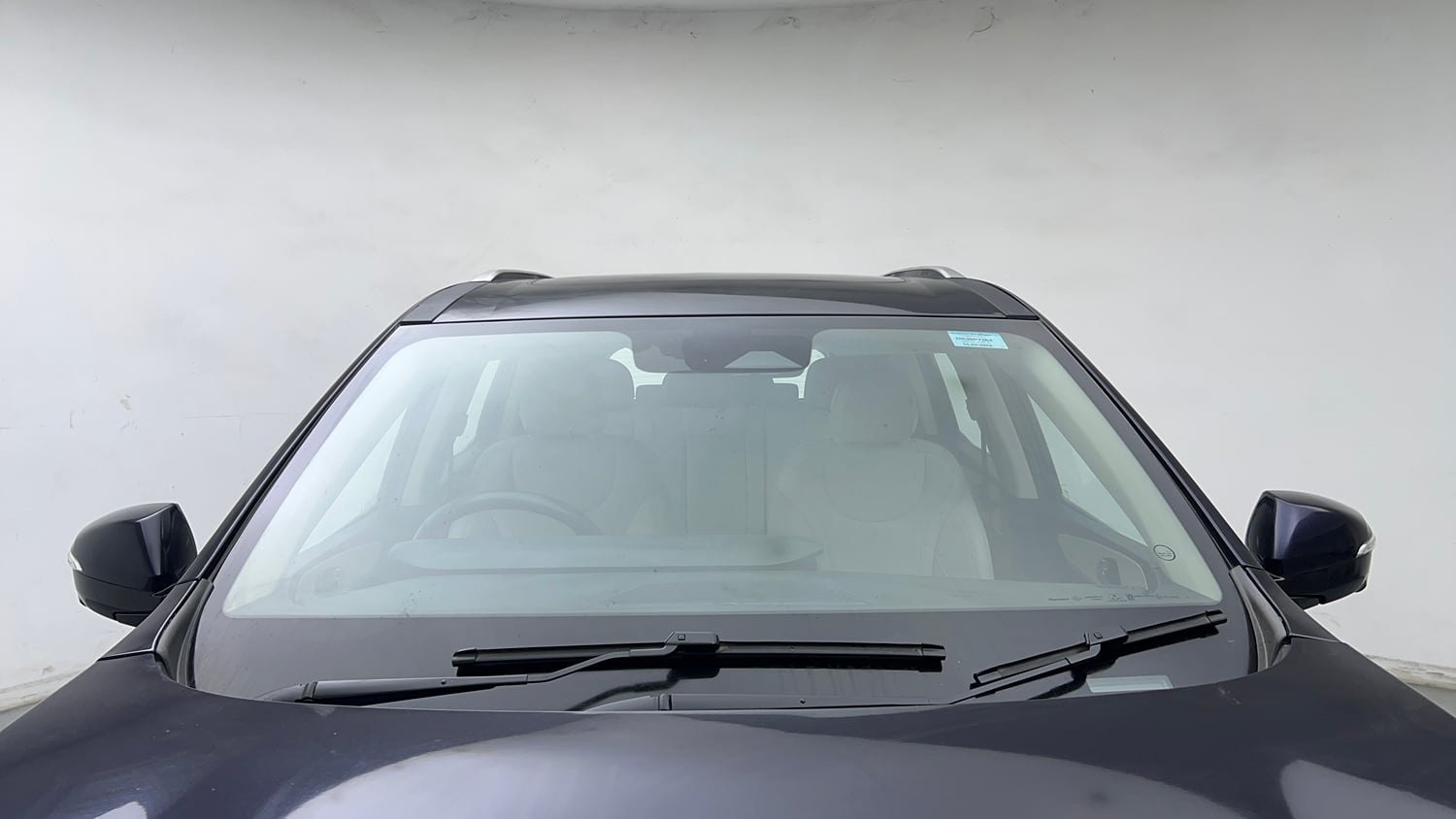 Used 2024 Mahindra XUV700 AX 7 Luxury Pack Petrol AT 7 STR Petrol Automatic exterior FRONT WINDSHIELD VIEW