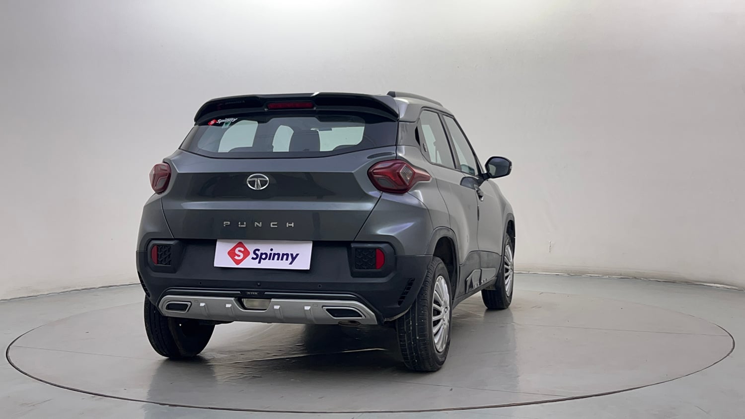 Used 2023 Tata Punch Pure MT Petrol Manual exterior RIGHT REAR CORNER VIEW