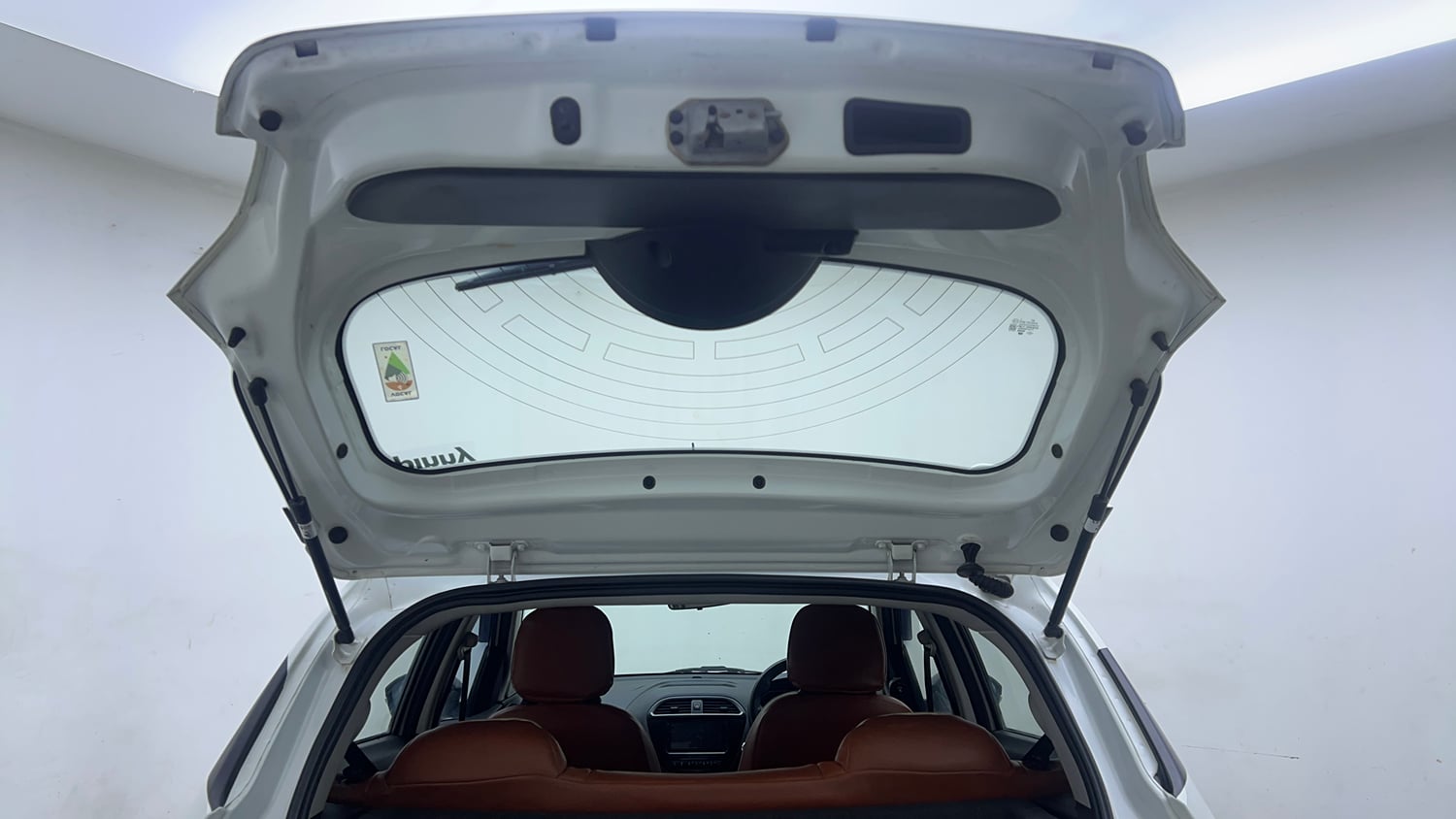 Used 2021 Tata Tiago NRG XZ MT Petrol Manual interior DICKY DOOR OPEN VIEW