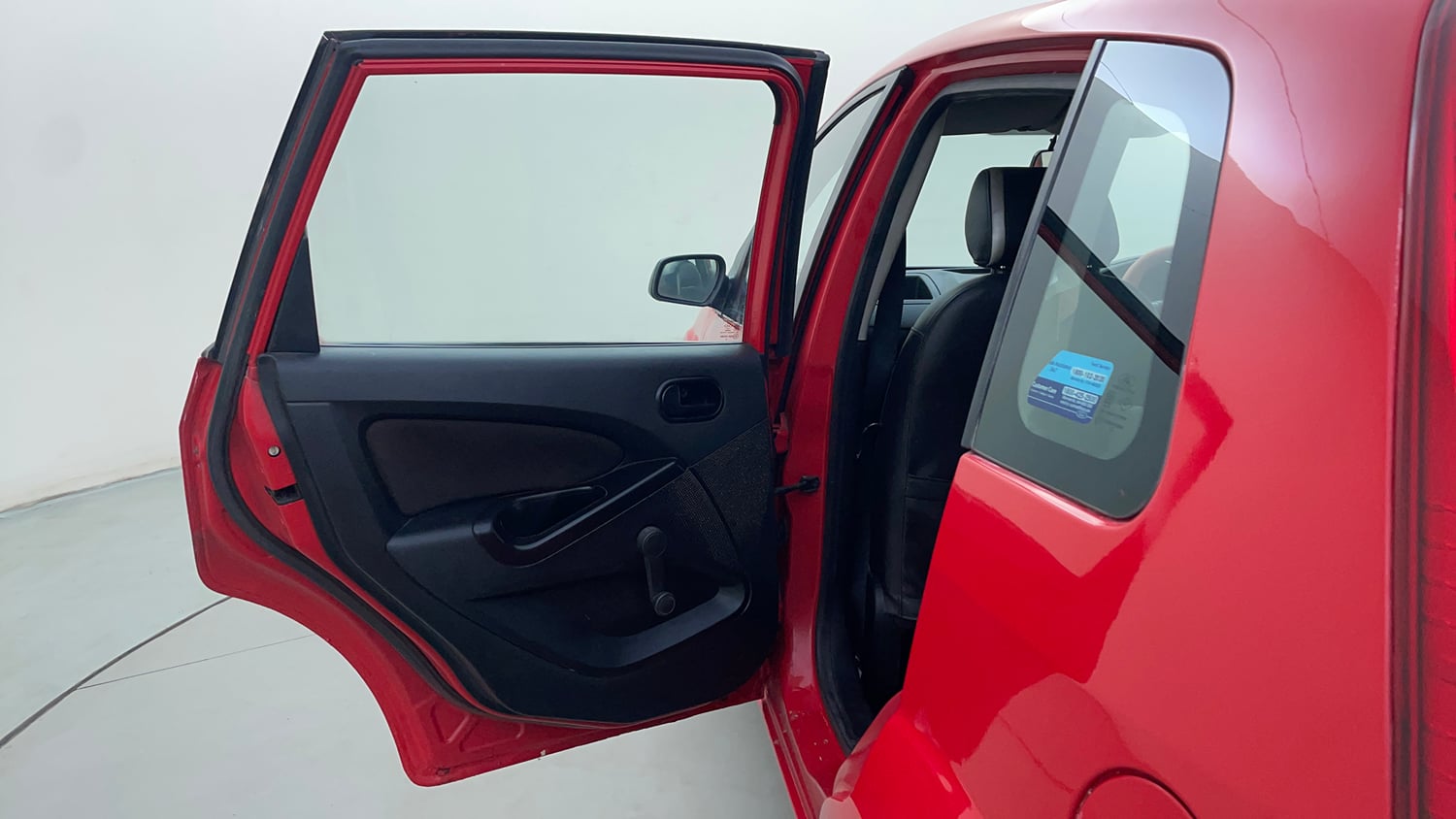 Used 2012 Ford Figo Duratorq Diesel EXI 1.4 Diesel Manual interior LEFT REAR DOOR OPEN VIEW