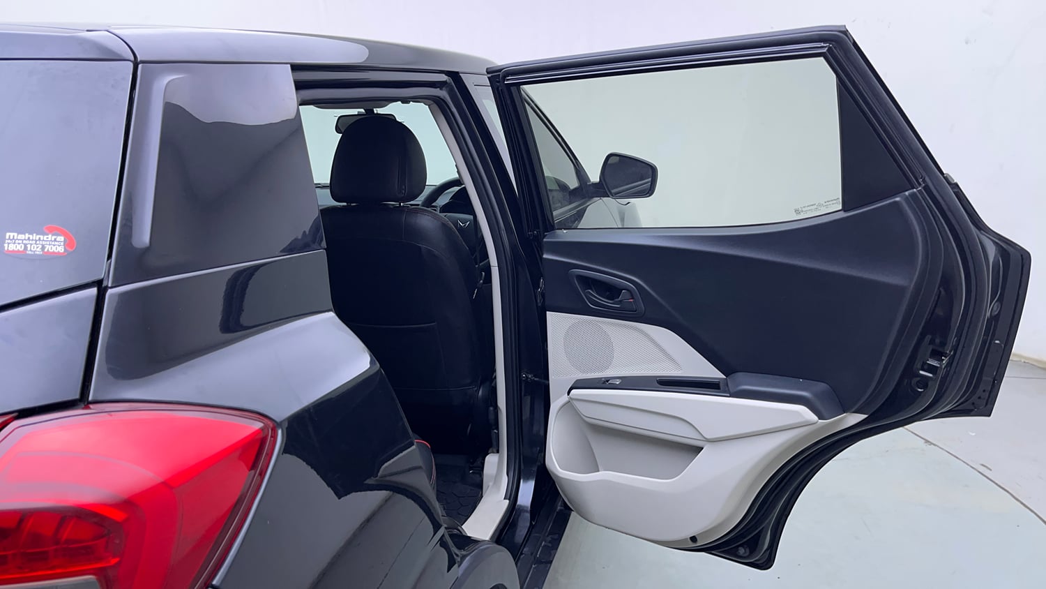 Used 2023 Mahindra XUV 300 W4 1.2 Petrol Petrol Manual interior RIGHT REAR DOOR OPEN VIEW