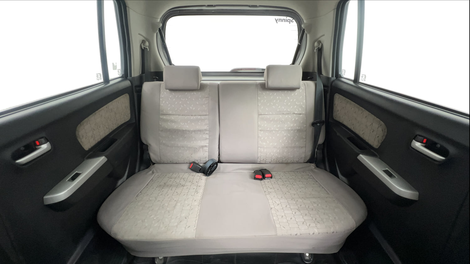Used 2014 Maruti Suzuki Wagon R 1.0 VXI Petrol + CNG (Outside Fitted) Cng Manual interior REAR SEAT CONDITION VIEW
