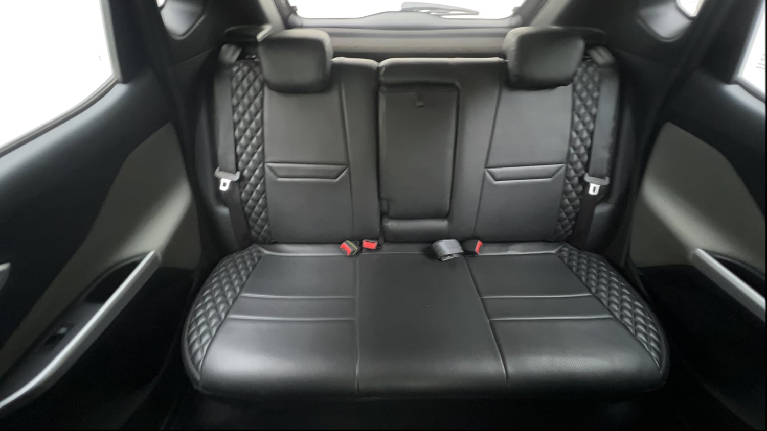 Used 2021 Nissan Magnite XV Dual Tone Petrol Manual interior REAR SEAT CONDITION VIEW
