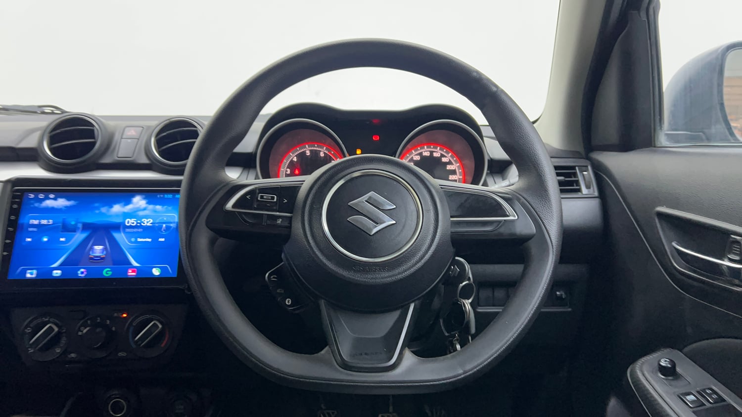 Used 2022 Maruti Suzuki Swift VXi Petrol Manual interior STEERING VIEW