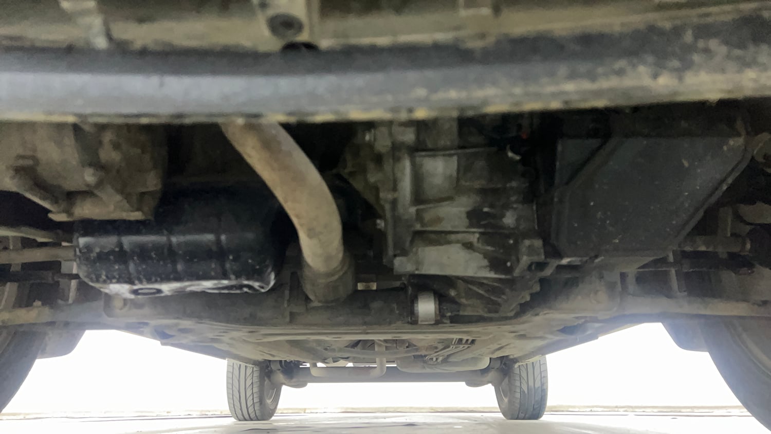 Used 2016 Ford EcoSport Titanium+ 1.5L TDCi Diesel Manual extra FRONT LEFT UNDERBODY VIEW