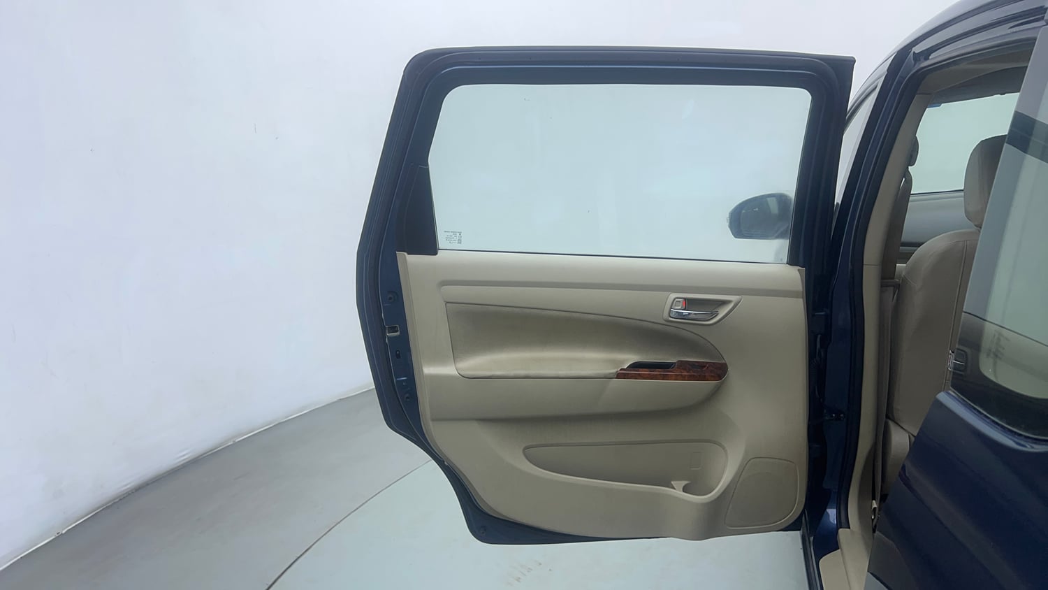 Used 2016 Maruti Suzuki Ertiga ZXI+ Petrol Manual interior LEFT REAR DOOR OPEN VIEW