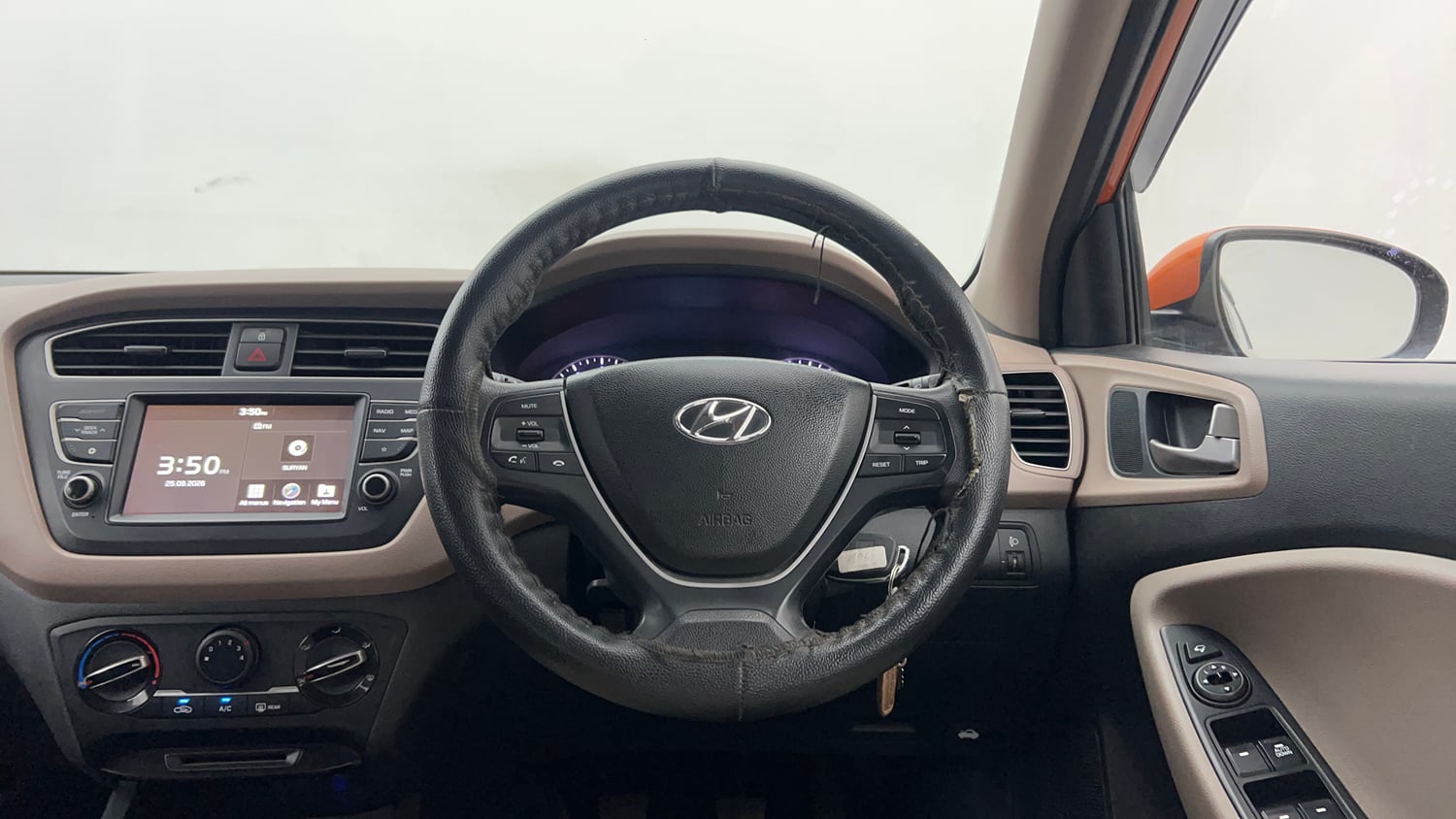 Used 2019 Hyundai Elite i20 Sportz Plus 1.2 Petrol Manual interior STEERING VIEW