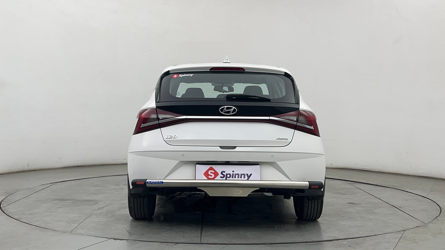 Used 2023 Hyundai New i20 Asta (O) 1.0 Turbo DCT Petrol Automatic exterior BACK VIEW