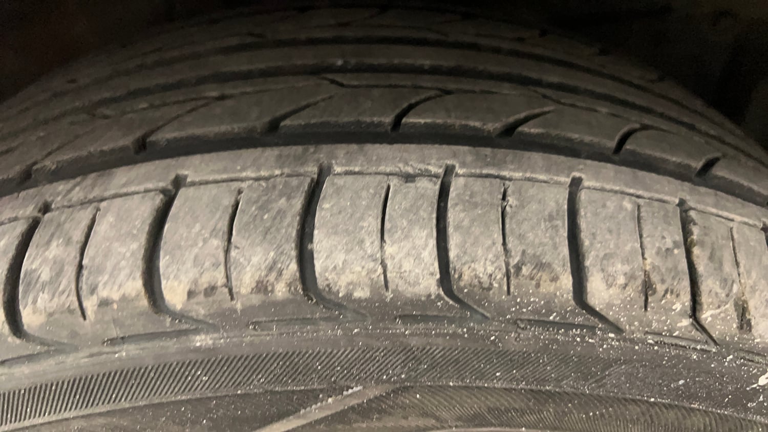 Used 2022 Honda City VX Diesel Diesel Manual tyres RIGHT FRONT TYRE TREAD VIEW
