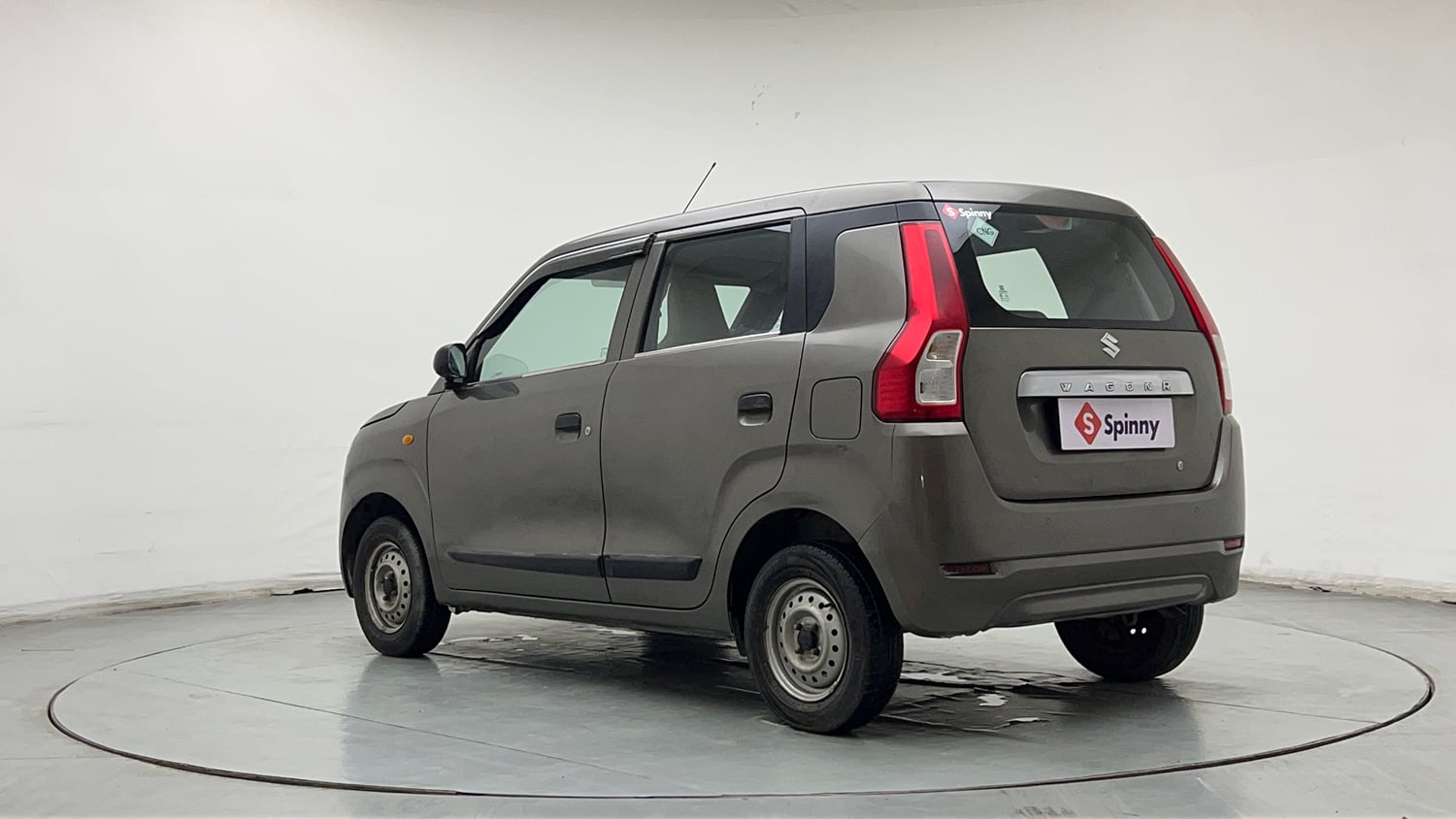 Used 2020 Maruti Suzuki Wagon R LXi (O) 1.0 CNG Cng Manual exterior LEFT REAR CORNER VIEW