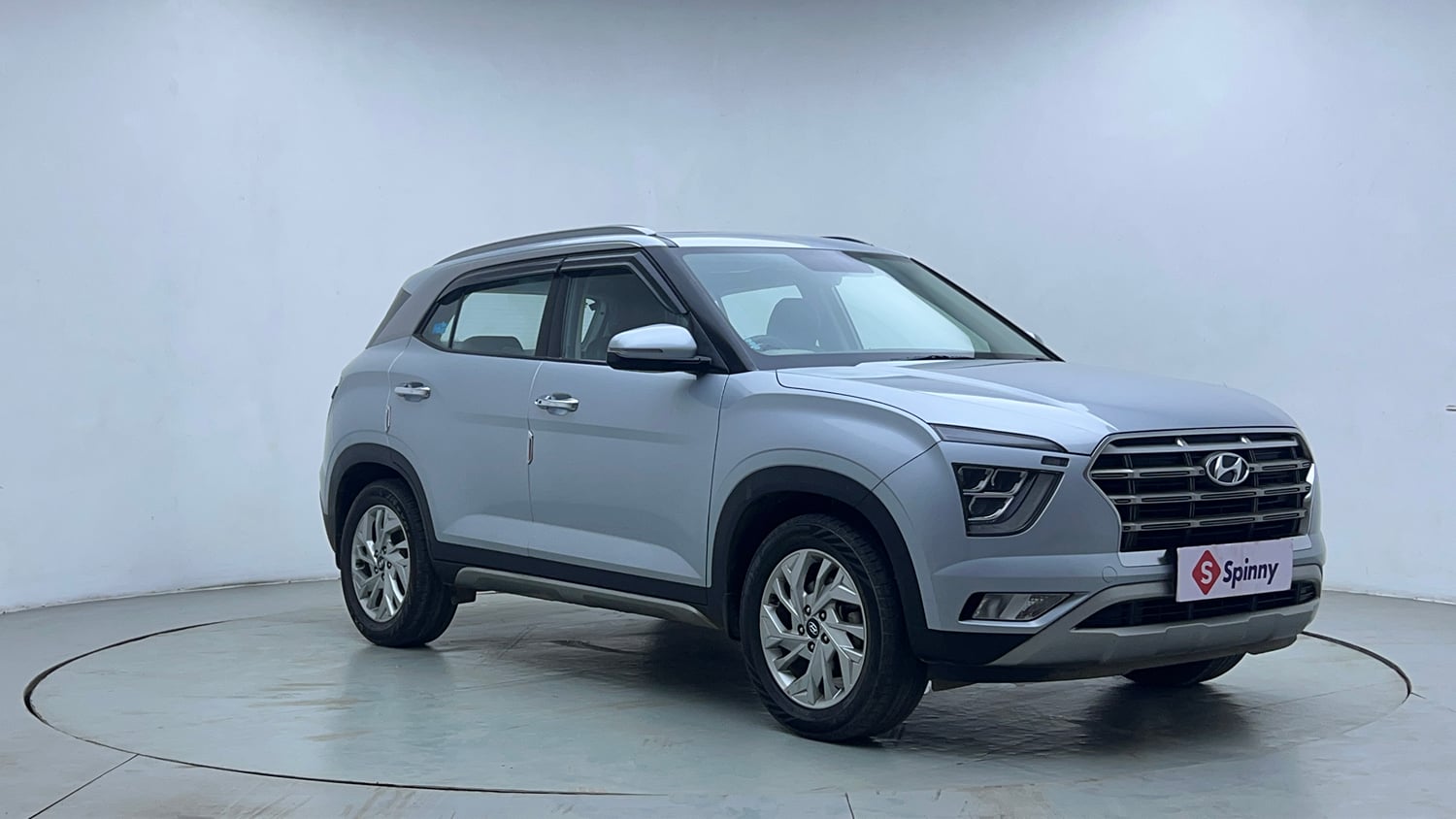 Used 2022 Hyundai Creta SX 1.5 Petrol Petrol Manual exterior RIGHT FRONT CORNER VIEW