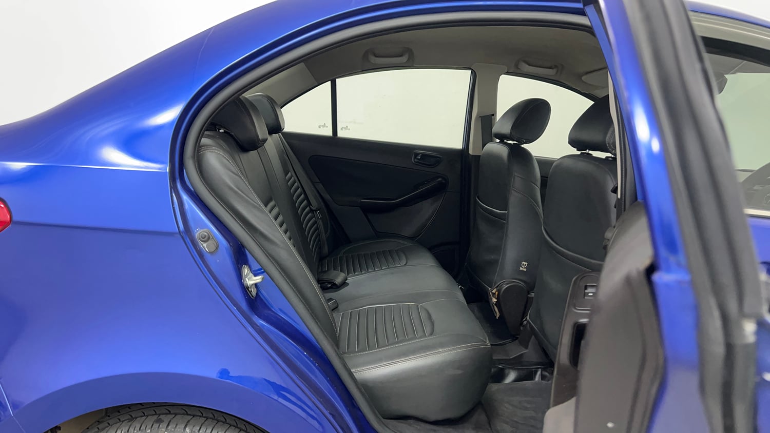 Used 2014 Tata Zest XM Petrol Petrol Manual interior RIGHT SIDE REAR DOOR CABIN VIEW
