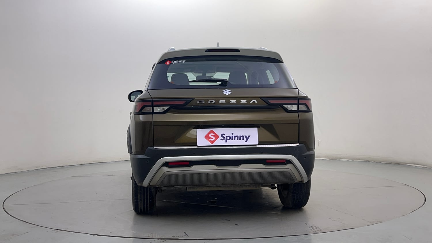 Used 2023 Maruti Suzuki Brezza Zxi Plus Dual Tone Petrol Manual exterior BACK VIEW